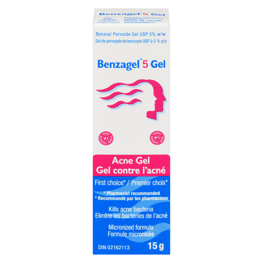Benzagel 5% Acne Gel 15g