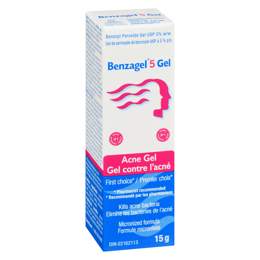 Benzagel 5% Acne Gel 15g
