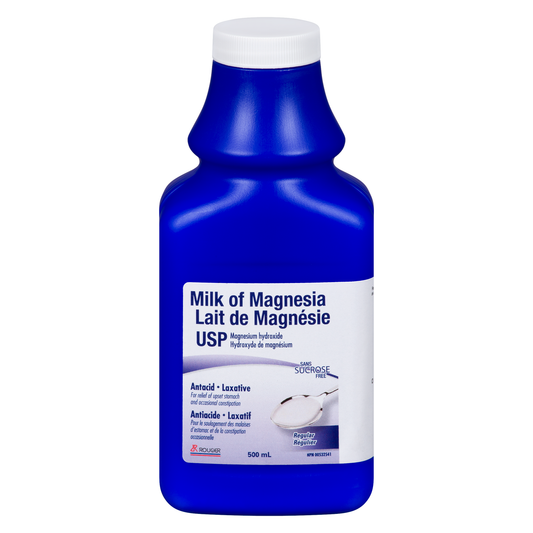 Milk of Magnesia Liquid Antacid & Laxative 500ml