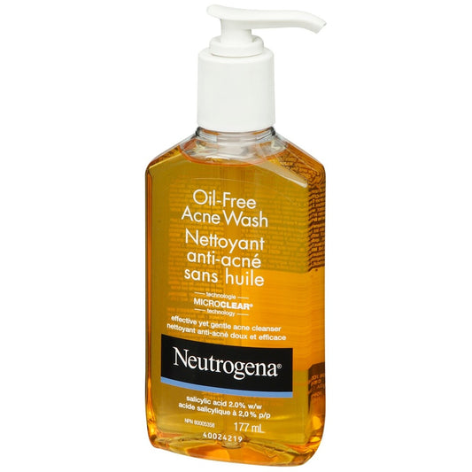 Oil-Free Acne Wash Cleanser 177ml