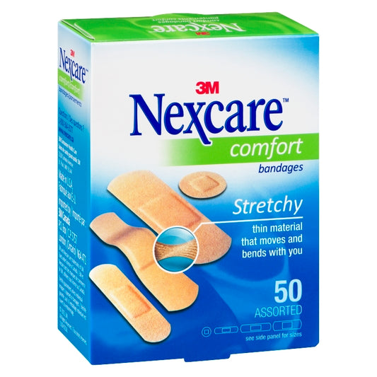Comfort Strips Assorted Bandages 50-Pack