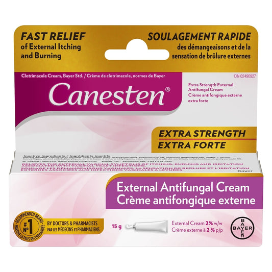 Canesten Extra Strength External Antifungal Cream 2% 15g