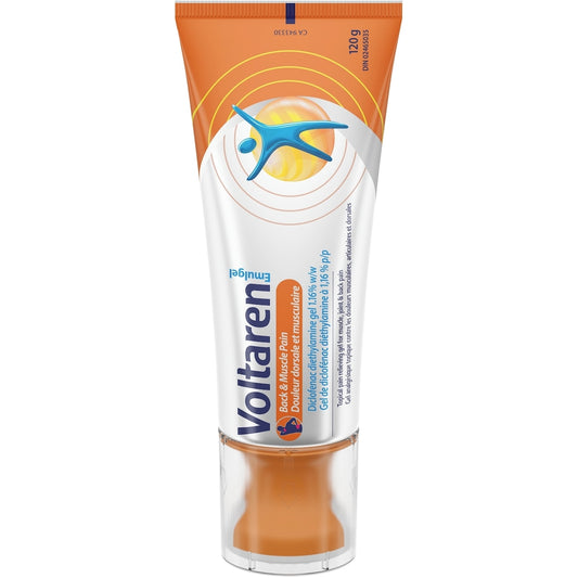Voltaren Back & Muscle Pain Relief Gel No Mess 120g