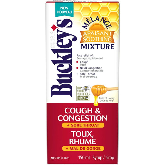 Buckley's Honey Congestion & Cough Syrup 150mL