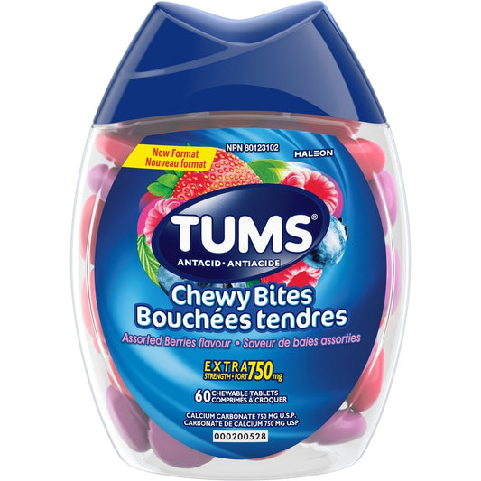 Berry Chewy Antacid Bites - 60 Chews