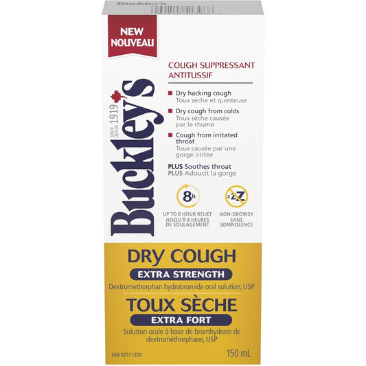 Extra Strength Dry Cough Syrup 150mL