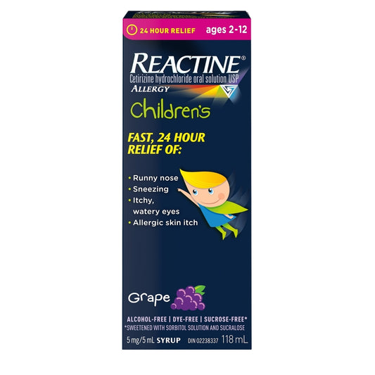 Children's Grape Allergy Relief Liquid 118ml