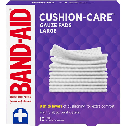 Large Sterile Gauze Pads 10-Pack