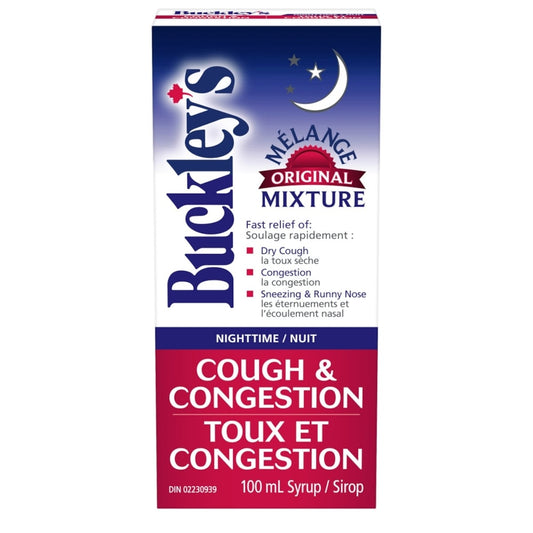 Nighttime Cough & Congestion Relief Syrup 100mL