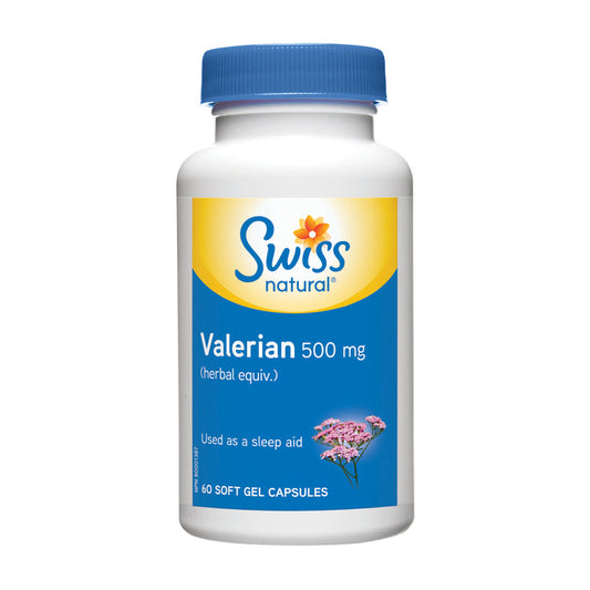 Valerian 500mg Sleep Support - 60 Capsules