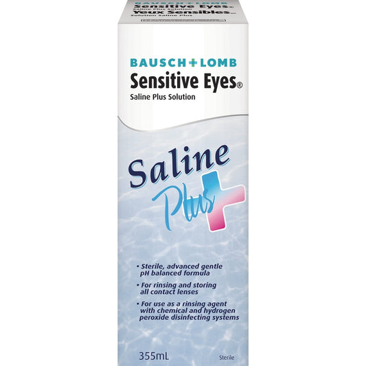 Sensitive Eyes Saline Solution 355ml