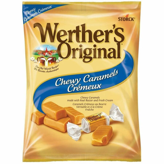 WERTHER'S ORIG CHWY CARAMELS 12/128G