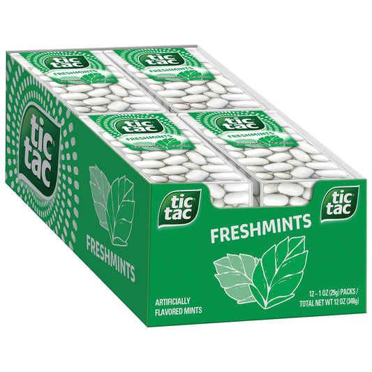 TIC TAC T60 FRESH MINT 12'S