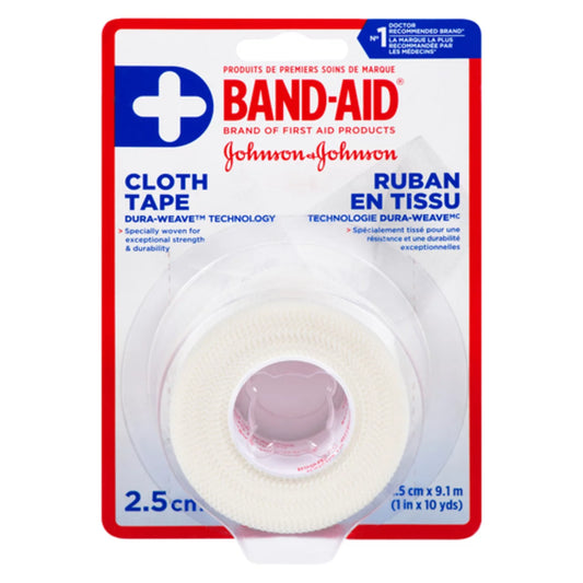 Cloth First Aid Tape 1" x 10 Yards