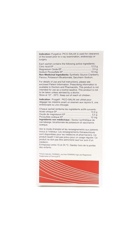 Pico-Salax Cranberry Colon Cleanse Sachets 2-Pack