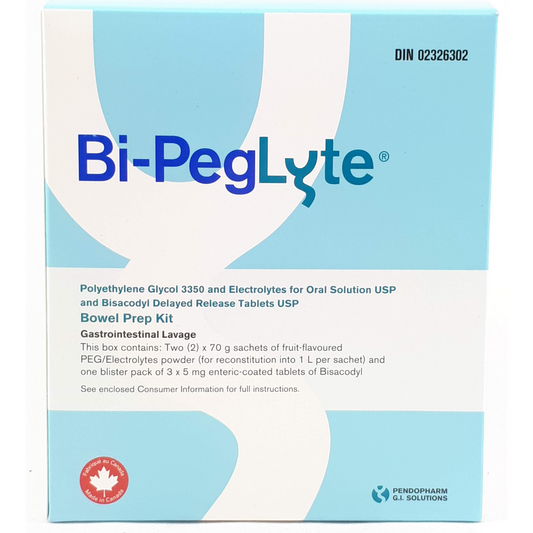Bi-PegLyte Bowel Prep Kit for Colonoscopy, 1 Kit