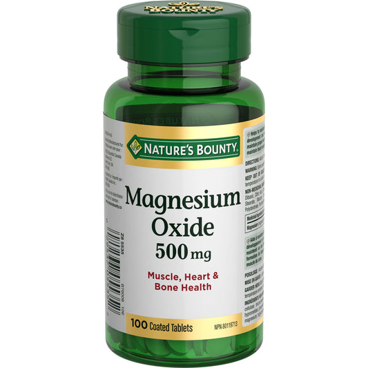Magnesium Oxide 100 Tablets