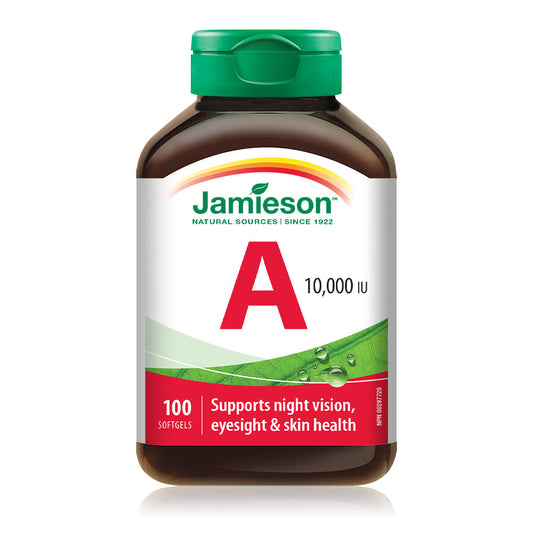 Vitamin A 10,000 IU Softgels (100 Count)