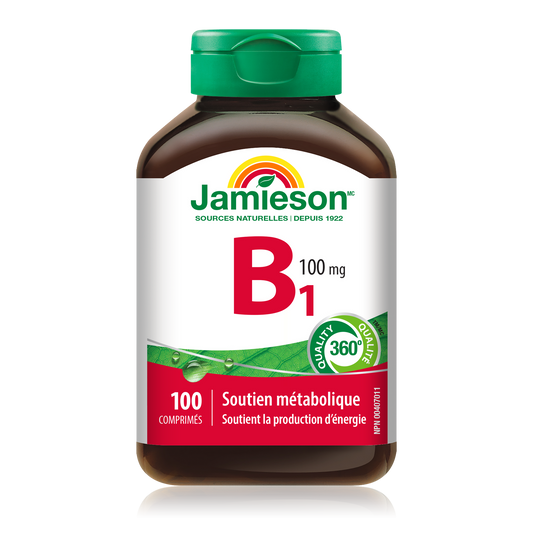 Vitamin B1 100mg Tablets, 100 Count