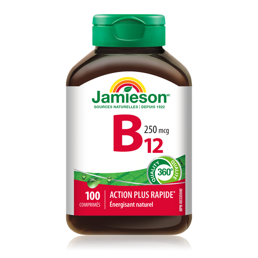 Vitamin B12 250mcg Tablets, 100 Count