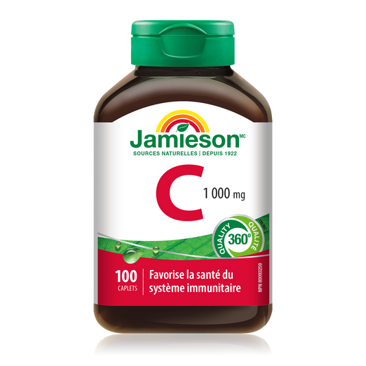 Vitamin C 1000mg Caplets, 100 Count