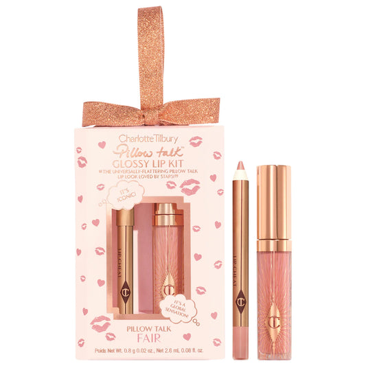 Mini Pillow Talk Glossy Lip Duos