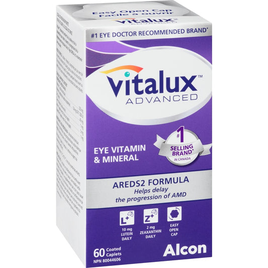 Vitalux Advanced Eye Health Caplets 60 Count