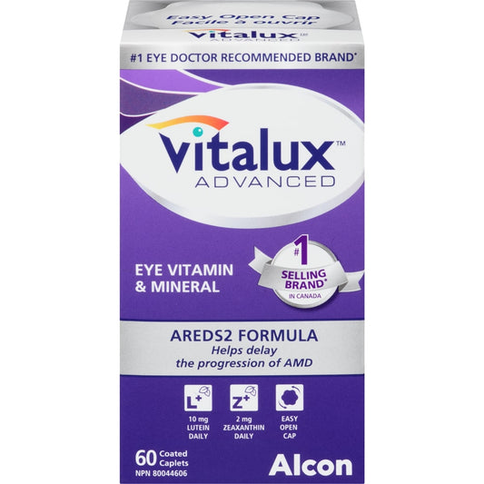 Vitalux Advanced Eye Health Caplets 60 Count