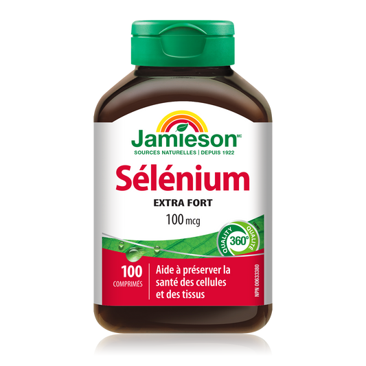 Selenium Yeast 100mcg Tablets - 100 Count