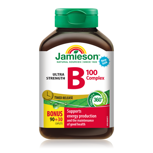 B Complex 100mg Timed Release 120 Tablets