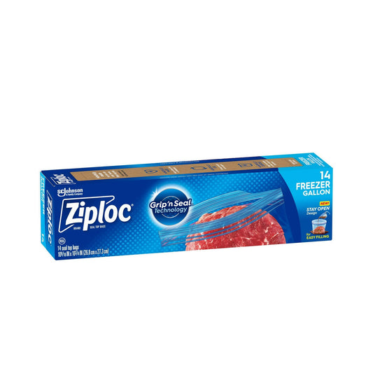 Large Freezer Bags, 14 Count