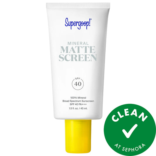 100% Mineral Mattescreen Sunscreen SPF 40