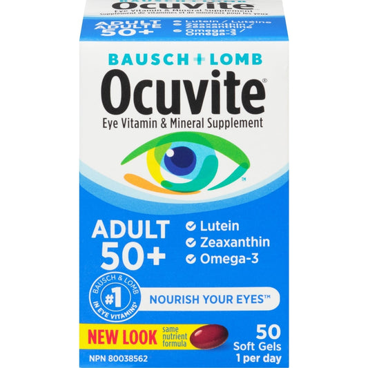 Ocuvite Eye Health Supplement 50+ Capsules 50ct
