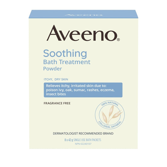 Soothing Oatmeal Bath Treatment, 8 Pack