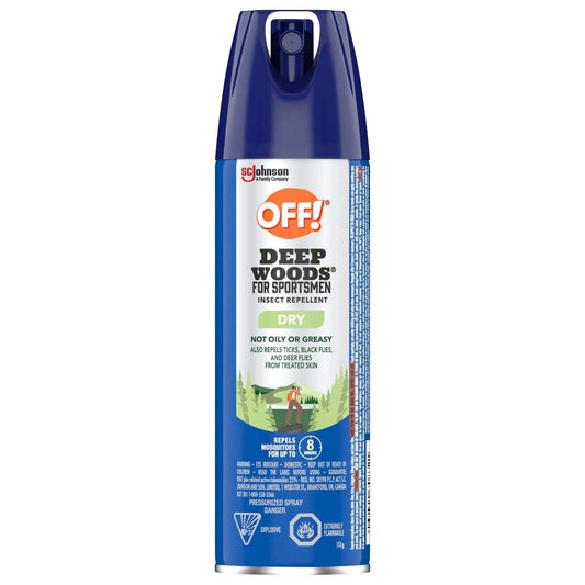 Deep Woods Sportsmen Dry Insect Repellent Spray 113g