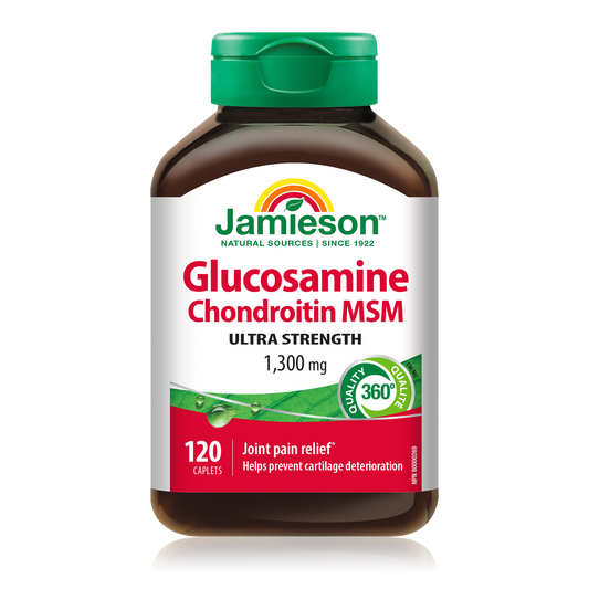 Glucosamine Chondroitin MSM 1300mg Joint Support – 120 Caplets