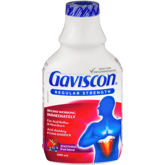 Fruit Antacid Liquid for Heartburn Relief 600ml