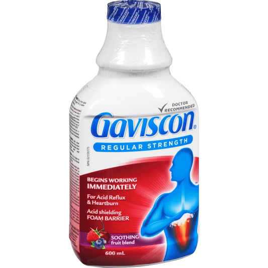 Fruit Antacid Liquid for Heartburn Relief 600ml