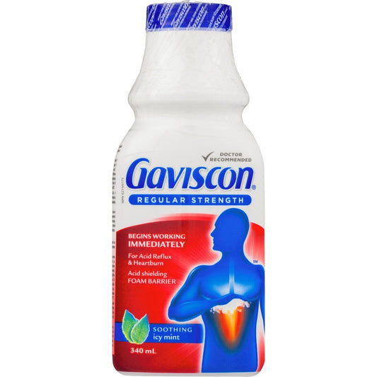 Gaviscon Icy Mint Heartburn Relief Liquid 340ml