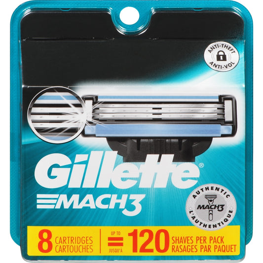 Mach3 Razor Blade Refills 8-Pack