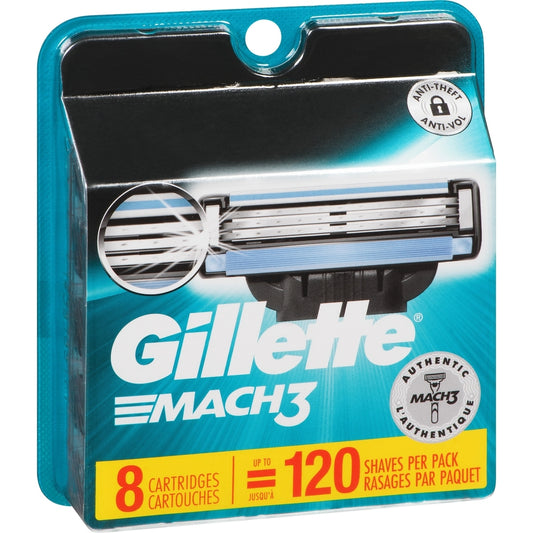 Mach3 Razor Blade Refills 8-Pack