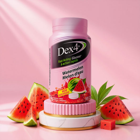 Watermelon Glucose Tablets Bottle (50 Count)