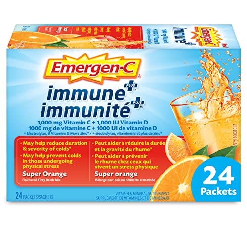 Immune+ Vitamin C Powder Super Orange 24 Pack