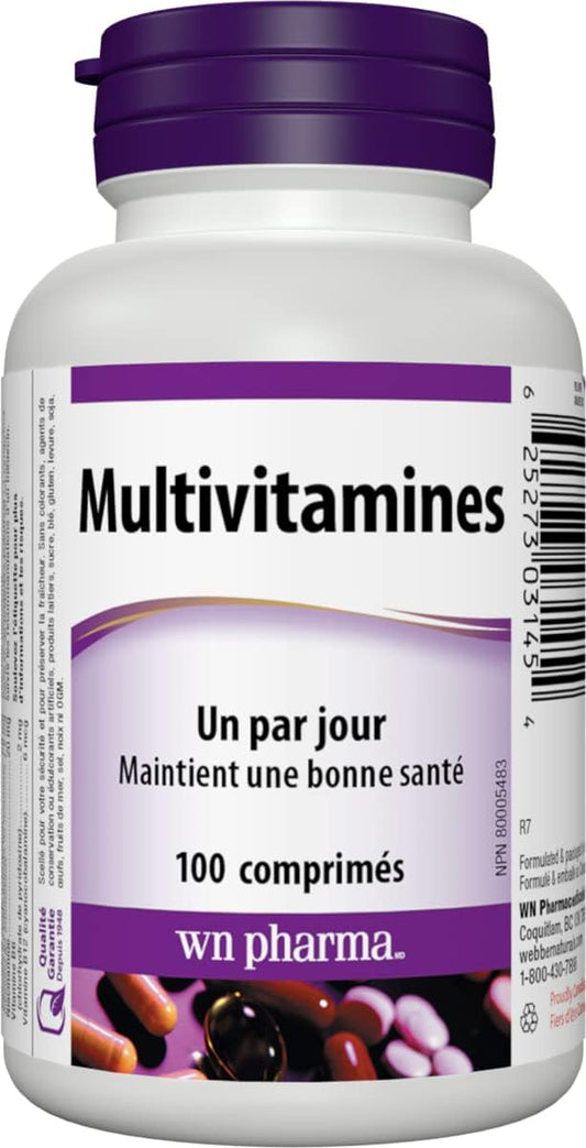 Multivitamin Tablets 100 Count