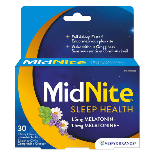 MidNite Natural Sleep Aid Tablets 30 Count