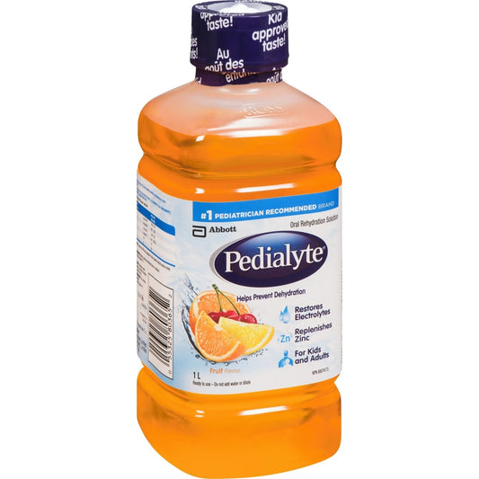 Pedialyte Fruit Electrolyte Solution 1L