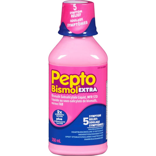 Pepto Bismol Extra Strength Liquid, Original, 350mL