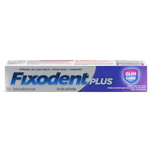 Fixodent Plus Gum Care Control Denture Adhesive 57g