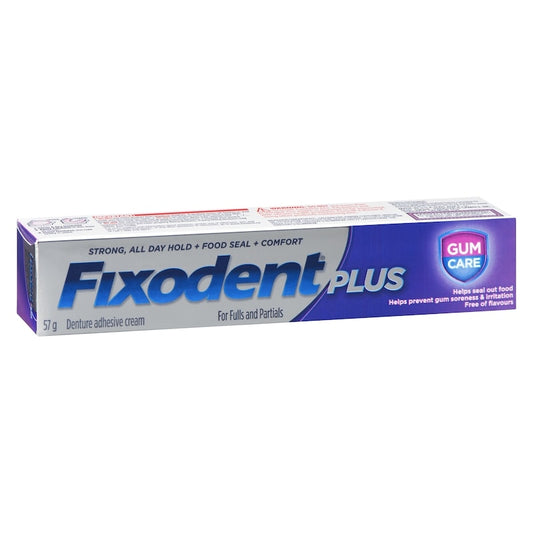 Fixodent Plus Gum Care Control Denture Adhesive 57g