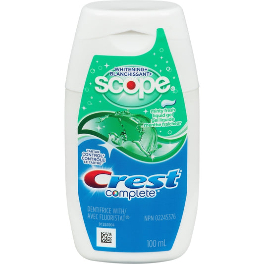Whitening Toothpaste Gel with Scope, 100ml